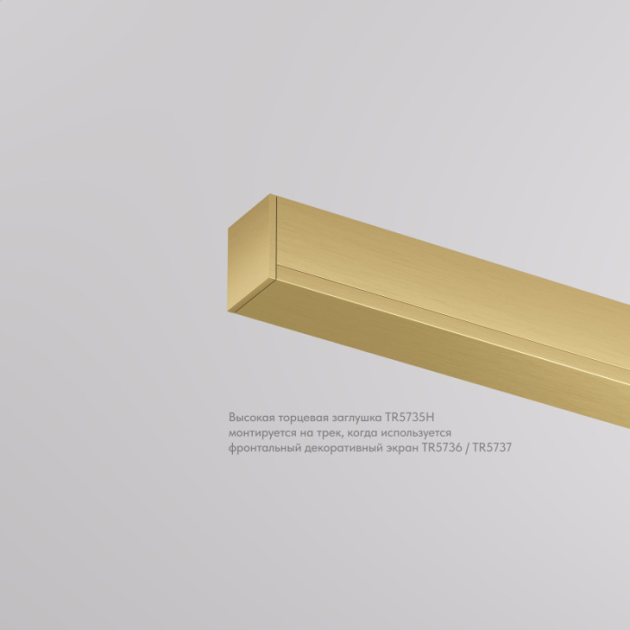 Торцевая заглушка для трека SHINE BASE TR5735H-SB