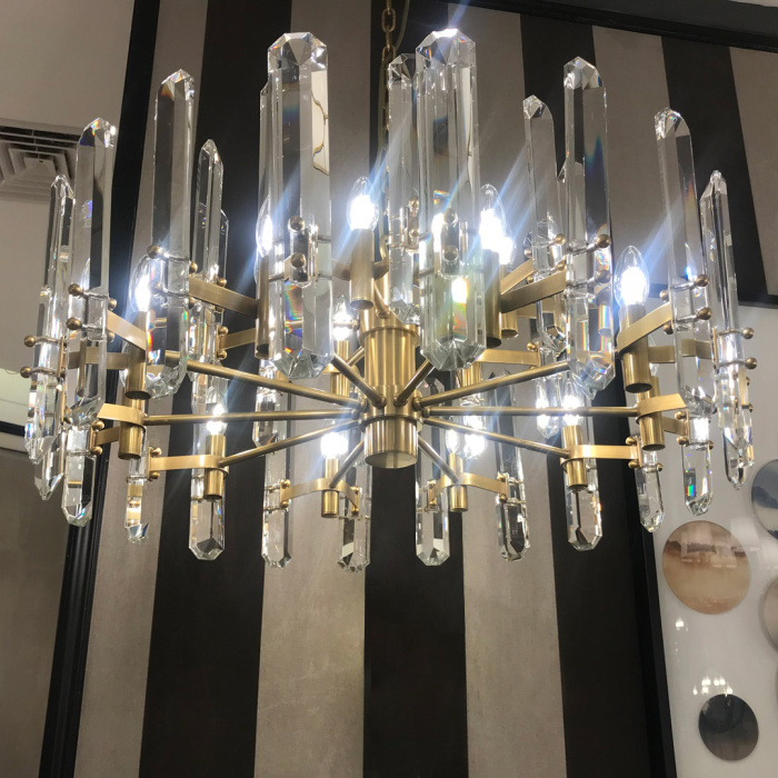 Люстра Cloyd ESTRADA C15 / Ø85 см - латунь (арт.10276)