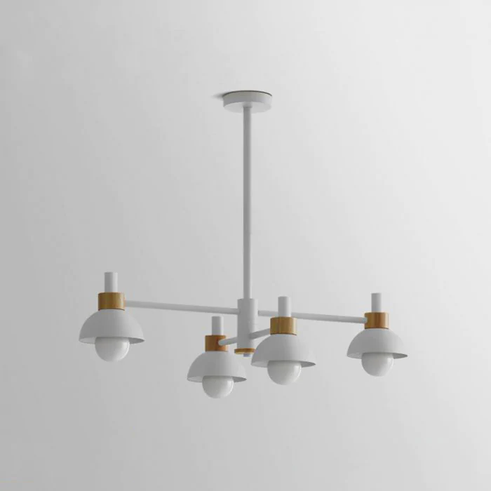 Люстра на штанге FANTA A 4 lights White ImperiumLoft