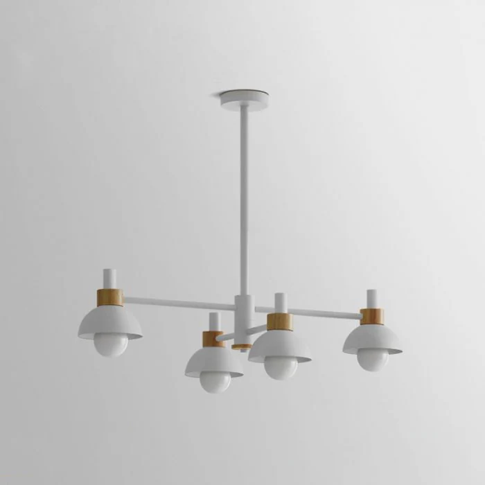 Люстра на штанге FANTA A 4 lights White ImperiumLoft
