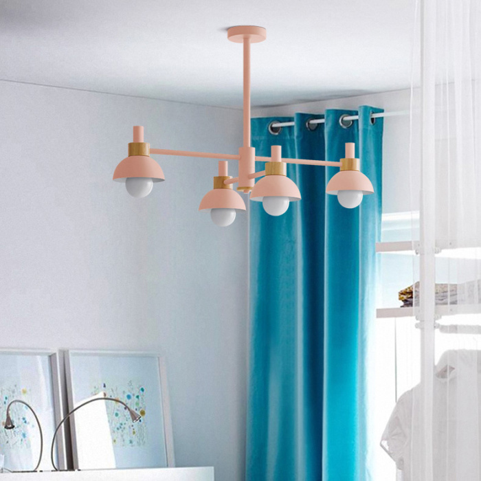 Люстра на штанге FANTA A 4 lights White ImperiumLoft