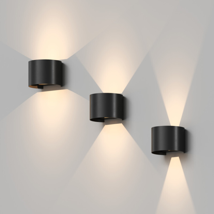 Настенный светодиодный уличный светильник MALBEC DK9771-BK