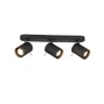 Спот ST-Luce SL597.401.03 Черный, Хром/Черный GU10 LED 3*3W