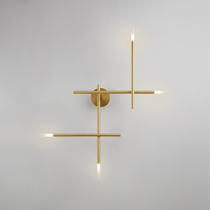 Настенное бра TRAVERSE WALL Gold H56 ImperiumLoft