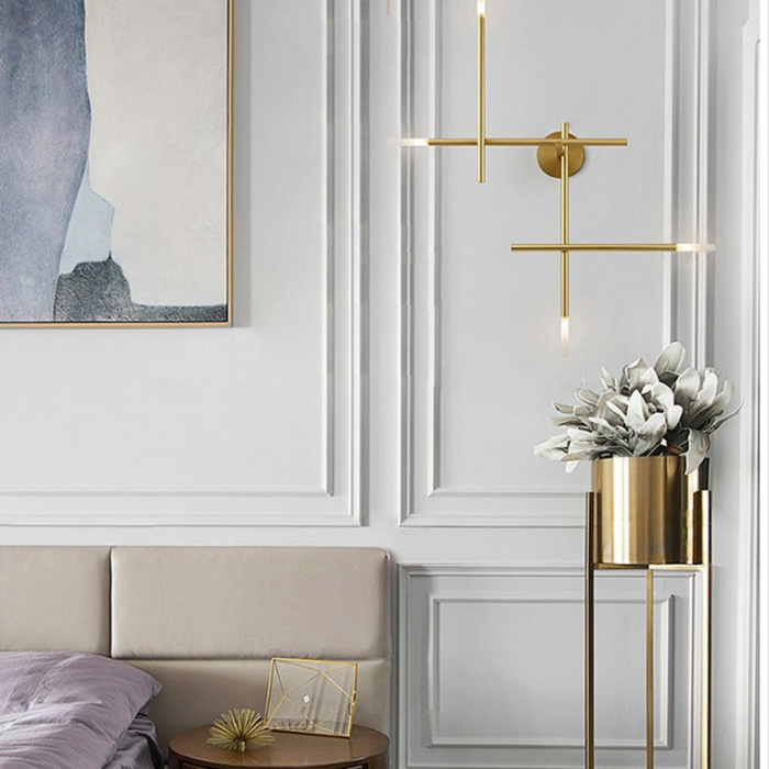 Настенное бра TRAVERSE WALL Gold H56 ImperiumLoft