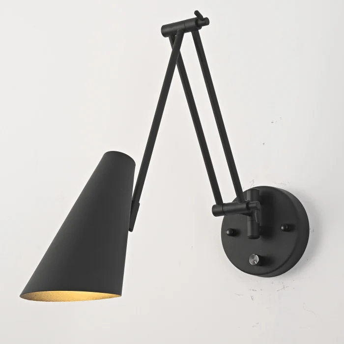 Настенный светильник FREDLY B Black ImperiumLoft