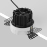 Встраиваемый светильник Maytoni Round DL058-12W2.7K-TRS-B