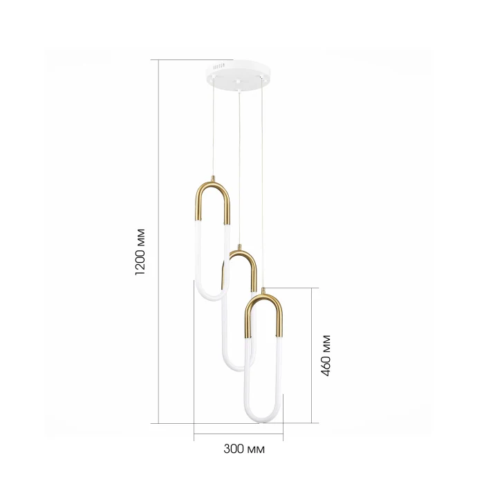 Светильник подвесной SL1579.303.03 ST LUCE