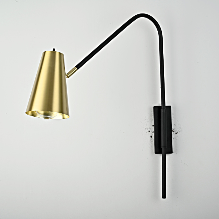 Настенный светильник VERINA Brass ImperiumLoft