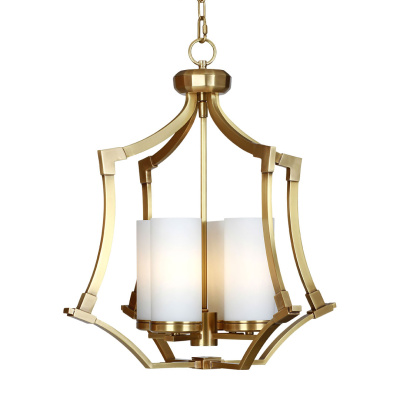 Подвесной светильник Cloyd BLACKMORE P4 / Ø58 см - латунь (арт.10076)