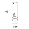Потолочный крепеж Italline IT010-4015 black