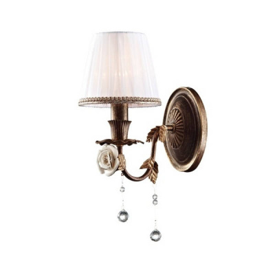 Бра L&#039;ARTE LUCE FLORIAN L12721.80 с подвесками из хрусталя