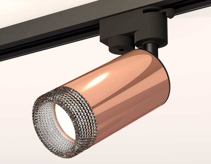 Комплект трекового однофазного светильника с композитным хрусталем Ambrella light XT6326011