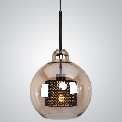 Подвесной светильник CATCH AMBER Pear L D30 ImperiumLoft