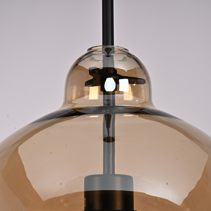 Подвесной светильник CATCH AMBER Pear L D30 ImperiumLoft