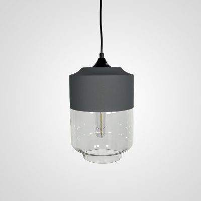 Подвесной светильник NORD A D18 Gray/Transparent ImperiumLoft