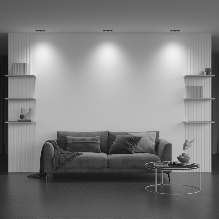 Встраиваемый светильник Maytoni Zoom DL033-2-02B