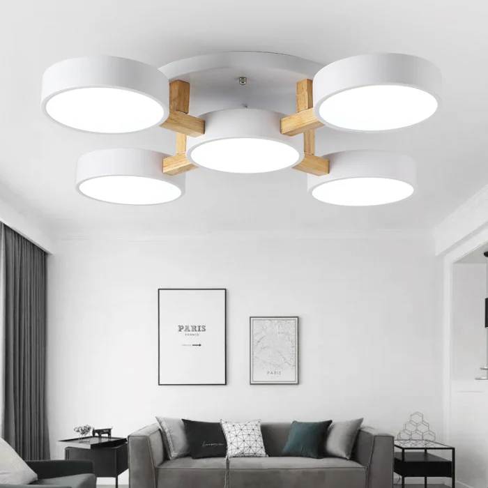 Потолочная люстра JOIST 4 White ImperiumLoft