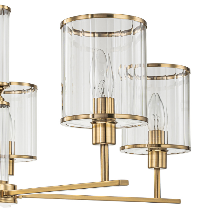 Люстра потолочная на штанге DANTE INDIGO V000409