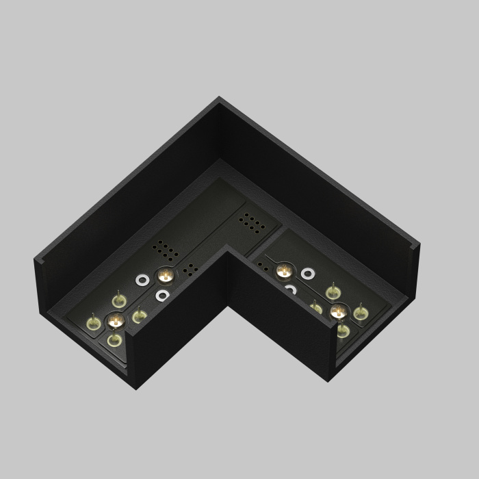 Коннектор питания угловой Elasity Maytoni TRA160CL-11B