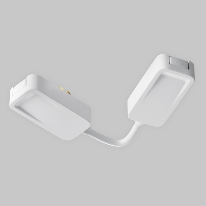 Коннектор питания угловой встраиваемый 6см Radity белый Maytoni TRA084CPC-W-12