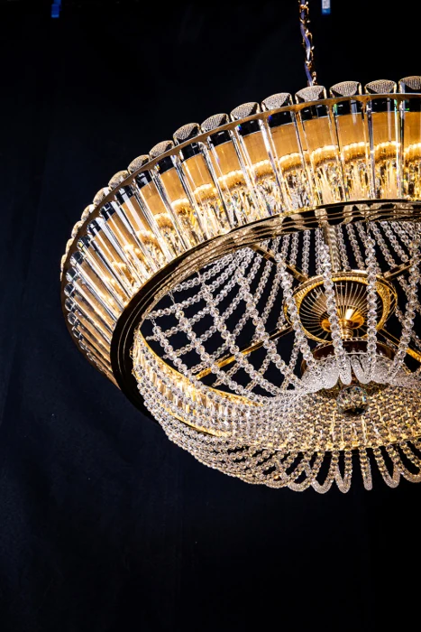 Подвесная люстра Leon Jade LE3040/630 GD