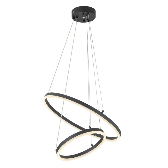 Подвесной светильник VOID ESCADA 10254/2LED Black APP