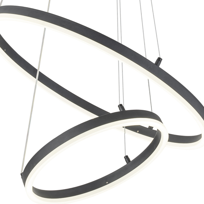 Подвесной светильник VOID ESCADA 10254/2LED Black APP