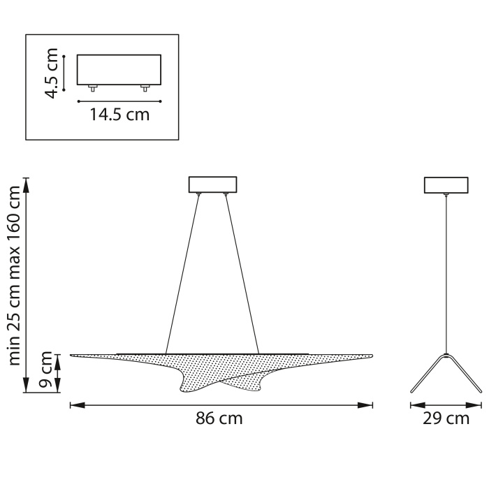 Люстра подвесная Varese Lightstar 731313
