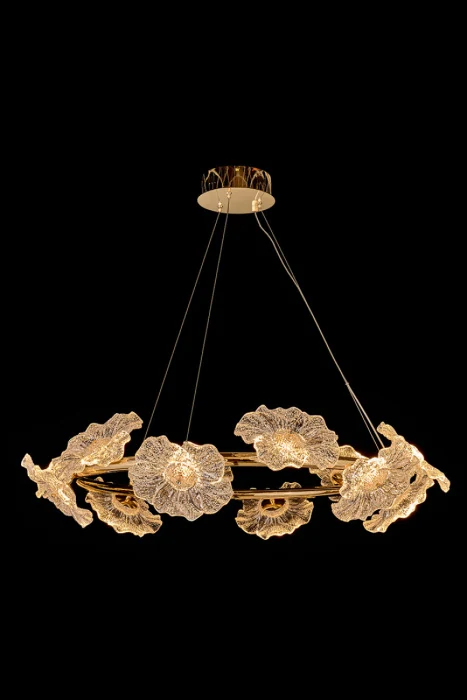 Подвесная люстра Leon Violetta LE3018/800Q GD