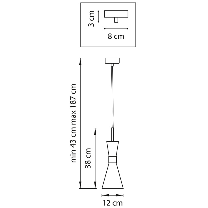 Светильник подвесной DUMO 1х40W E14 БЕЛЫЙ МАТОВЫЙ/ЗОЛОТО (в комплекте) 816016 (MD8506/1A)