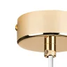 Светильник подвесной DUMO 1х40W E14 БЕЛЫЙ МАТОВЫЙ/ЗОЛОТО (в комплекте) 816016 (MD8506/1A)