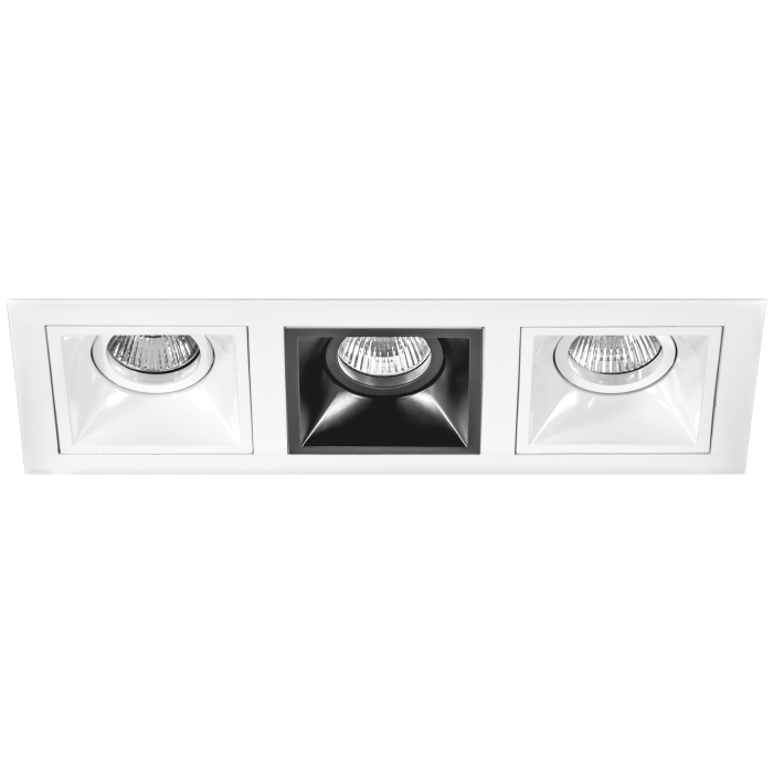 Комплект из светильников и рамки DOMINO Domino Lightstar D536060706