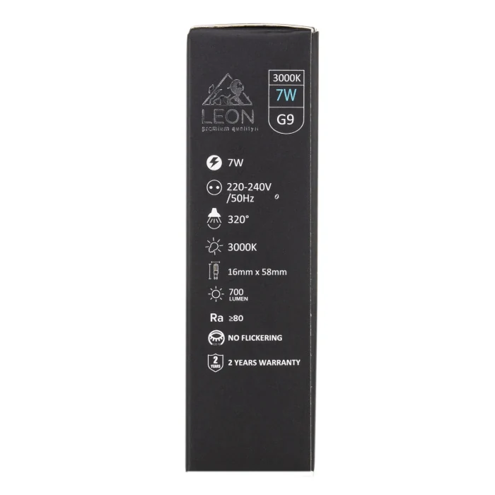 Светодиодная лампа Leon LE-G9-COB-7W-3000K