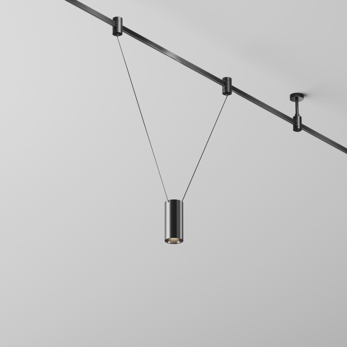 Трековый подвесной светильник Maytoni Focus LED TR157-1-12W4K-B