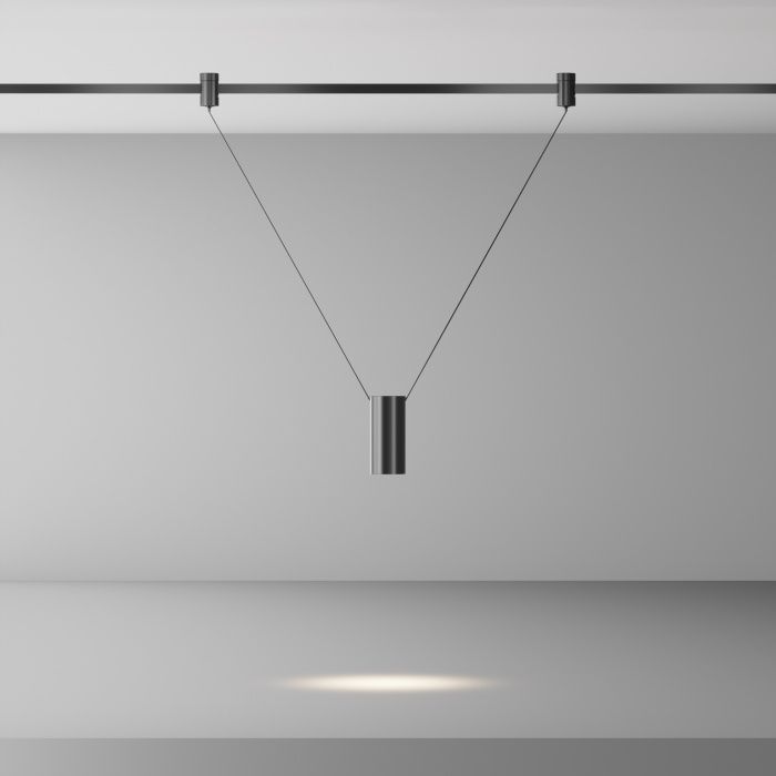 Трековый подвесной светильник Maytoni Focus LED TR157-1-12W4K-B