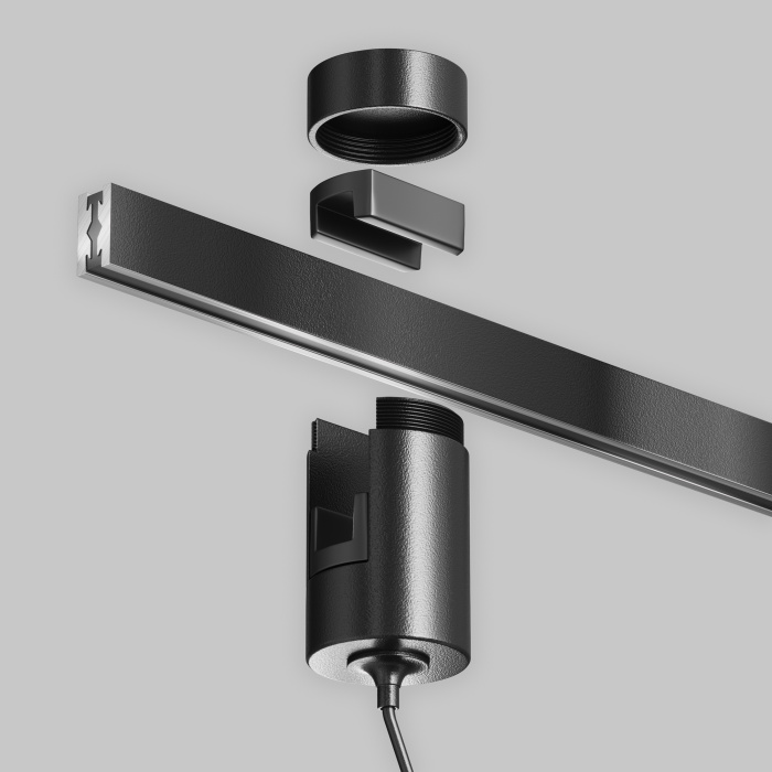 Трековый подвесной светильник Maytoni Focus LED TR157-1-12W4K-B