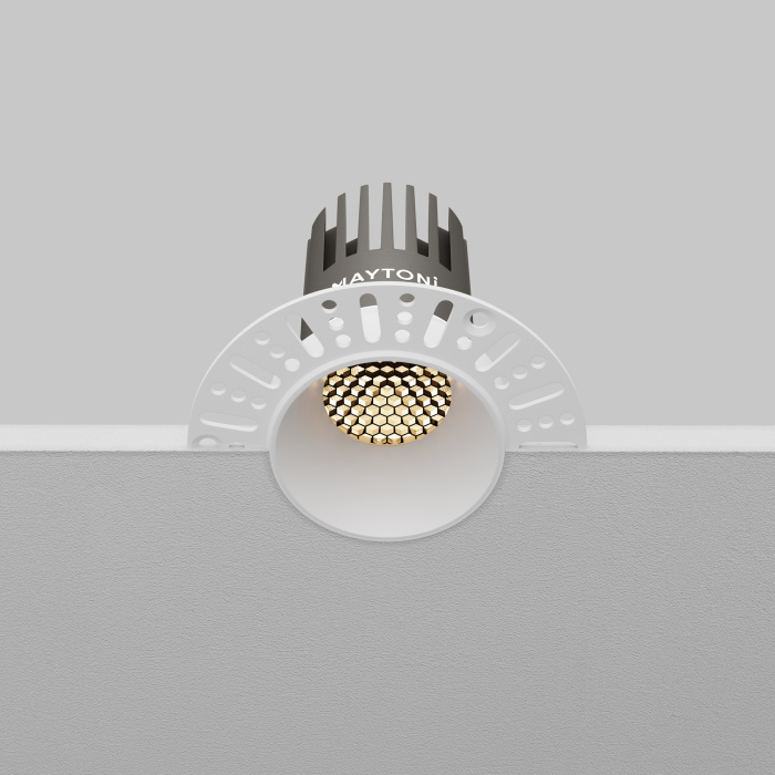 Встраиваемый светильник Maytoni Dip DL124-10W-3K-TRS-W