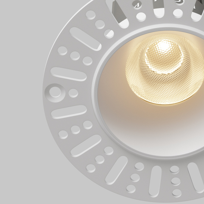 Встраиваемый светильник Maytoni Dip DL124-10W-3K-TRS-W