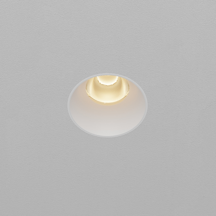 Встраиваемый светильник Maytoni Dip DL124-10W-3K-TRS-W