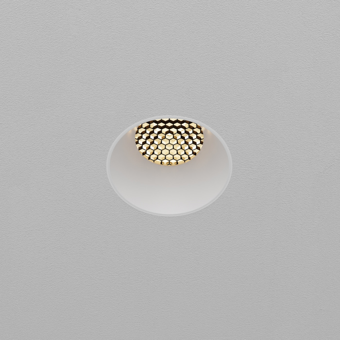 Встраиваемый светильник Maytoni Dip DL124-10W-3K-TRS-W