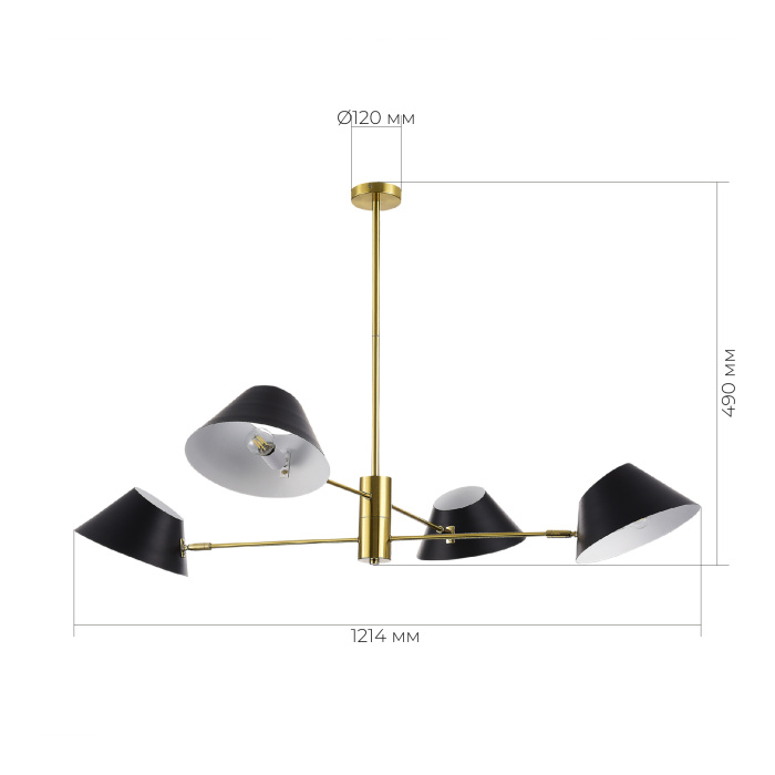 Подвесной светильник evoluce NORBI SLE1253-343-04