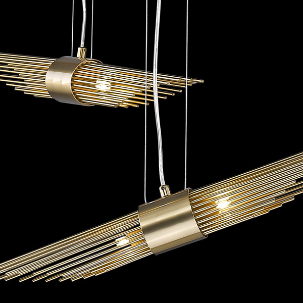 Подвесной светильник Delight Collection Sfinks P68069-2 antique brass