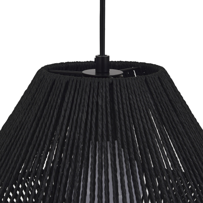 Светильник подвесной черный/черный E27 1*40W SLE6025-403-01