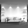 Потолочный светильник Maytoni Focus Design C036CL-01W