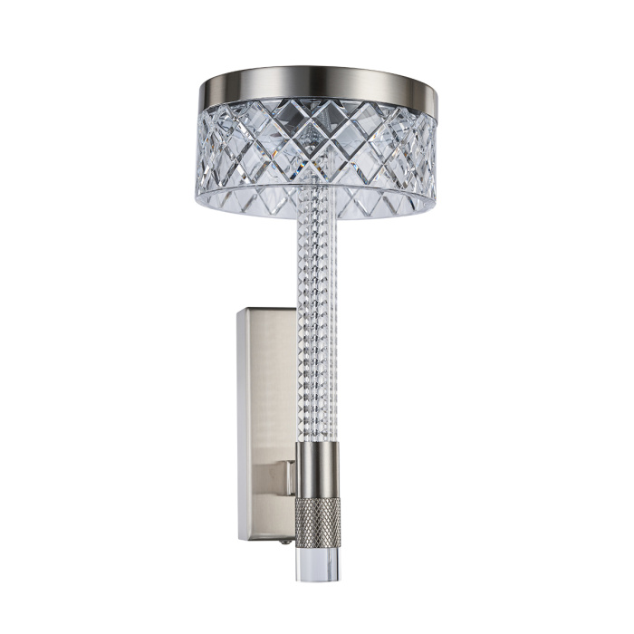 Бра Delight Collection Diamond cut MB21020075-1A satin nickel
