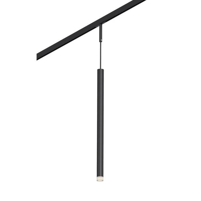 Магнитный трековый светильник Черный LED 1*3W 4000K 100Lm Ra>90 36° IP20 D18xH310 24V ST672.443.03