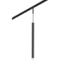 Магнитный трековый светильник Черный LED 1*3W 4000K 100Lm Ra>90 36° IP20 D18xH310 24V ST672.443.03