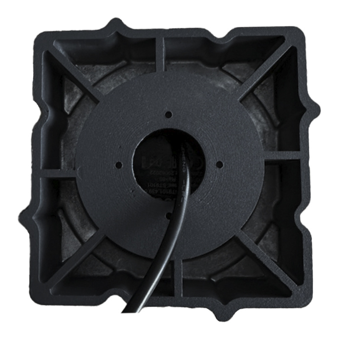 Светильник встраиваемый светодиодный в натяжной ПВХ потолок Черный LED 1*7W 3000K 560Lm Ra80 60° IP2 ST753.438.07