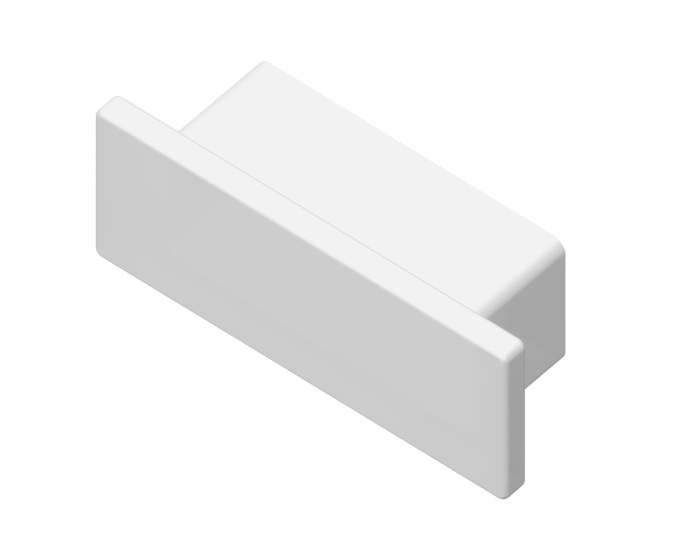 Заглушка для накладного алюминиевого профиля GP1700 (комплект 4шт) Ambrella light GP8300